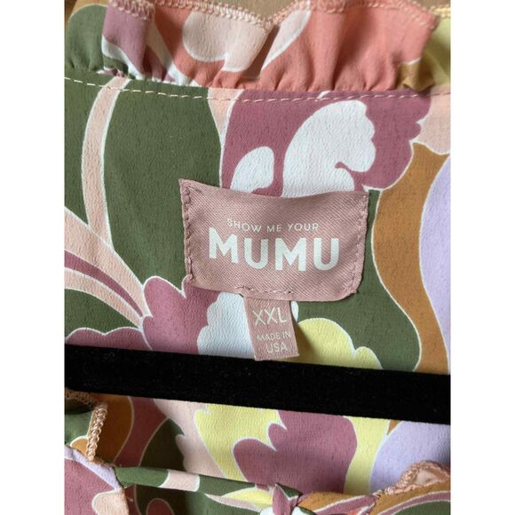 Show Me Your Mumu | Show Me Your Dreams Smocked Waist Mini Dress | XXL - Picture 4 of 6